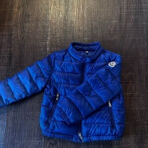 2T Moncler Authentic Moto Down Jacket